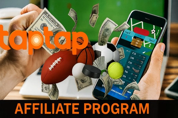 How much can you earn from the taptap Affiliate program from the global betting network?