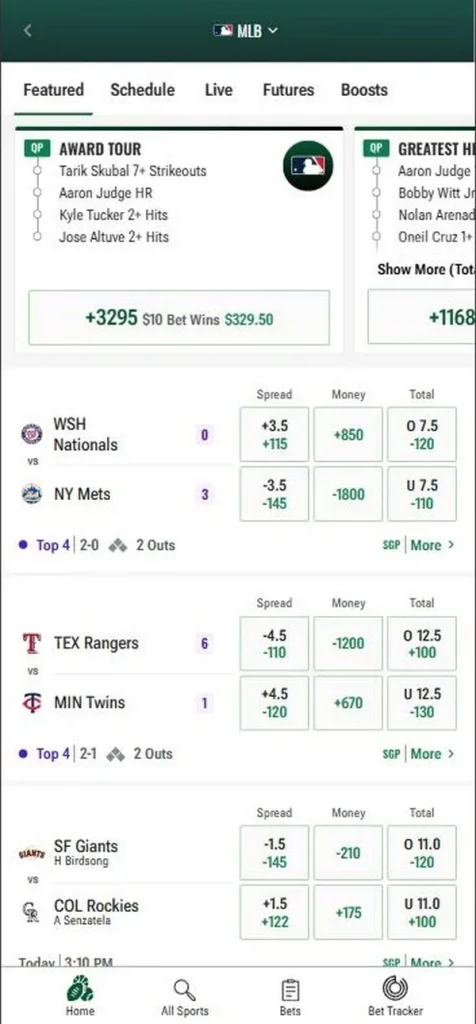 Do early game MLB odds offer advantage?