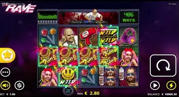 The Rave: A Wild Slot Experience of Music and Mayhem