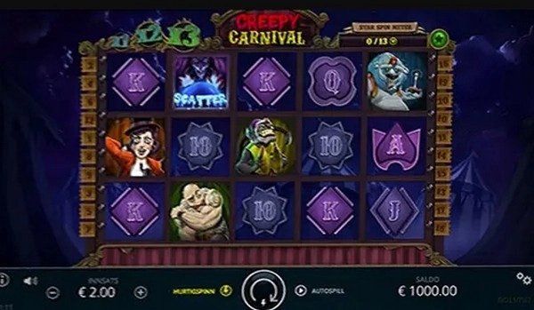 Creepy Carnival: Enter the Tent of Terror and Spin with Sinister Multipliers
