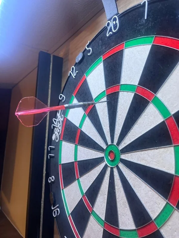 Do bounce outs create volatility in darts betting odds?