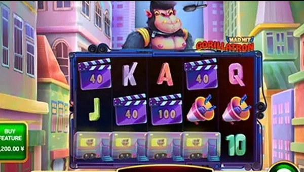 Mad Hit Gorillatron - a wild slot loaded with wild energy