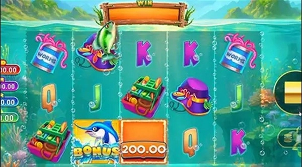Mega Fire Blaze Lucky Bass - an adventurous fishing slot with fierce prizes