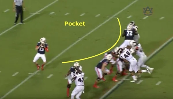 Can pocket collapse decide live betting on quarterbacks?