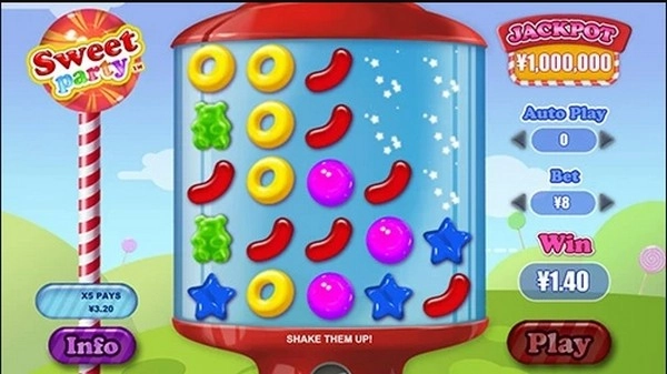 SWEET PARTY - A colorful Jackpot adventure filled with winning candies