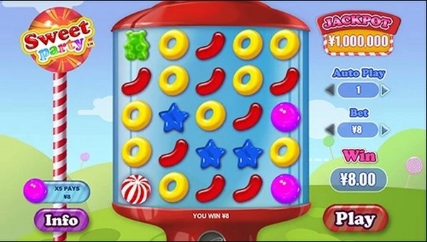 SWEET PARTY - A colorful Jackpot adventure filled with winning candies