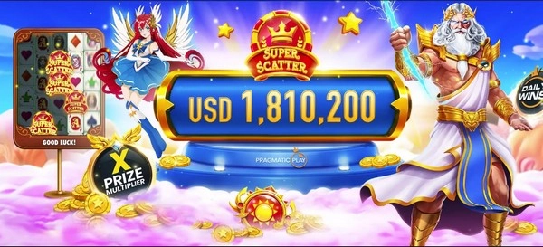 Join the amazing spin race with daily Super Scatter prizes