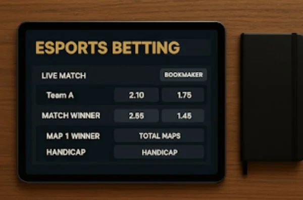 What makes the overhand market in esports betting a stronger option than betting on the winner?