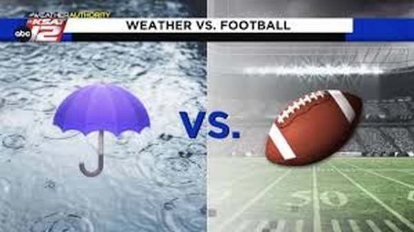 How do Americanfootball weather odds change game plans?