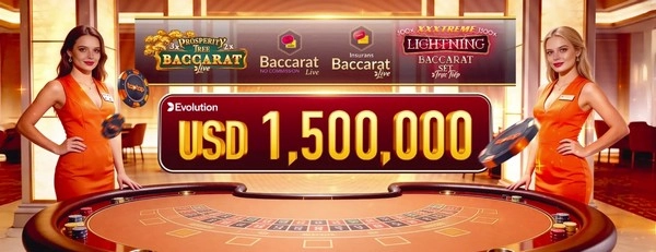 Evolution Baccarat's Weekly Cash Prize Event