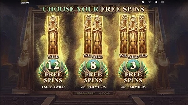 Egypt Megaways offers expanding tomb powers and great winning potential
