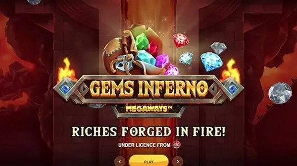 Gems Inferno Megaways Creates Massive Riches from Relentless Gem Cascades