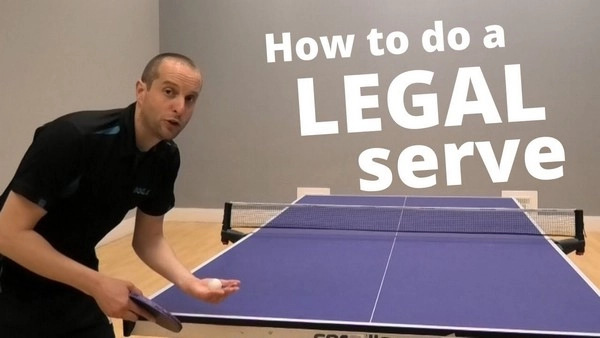 Why does fake serve fail in professional table tennis?